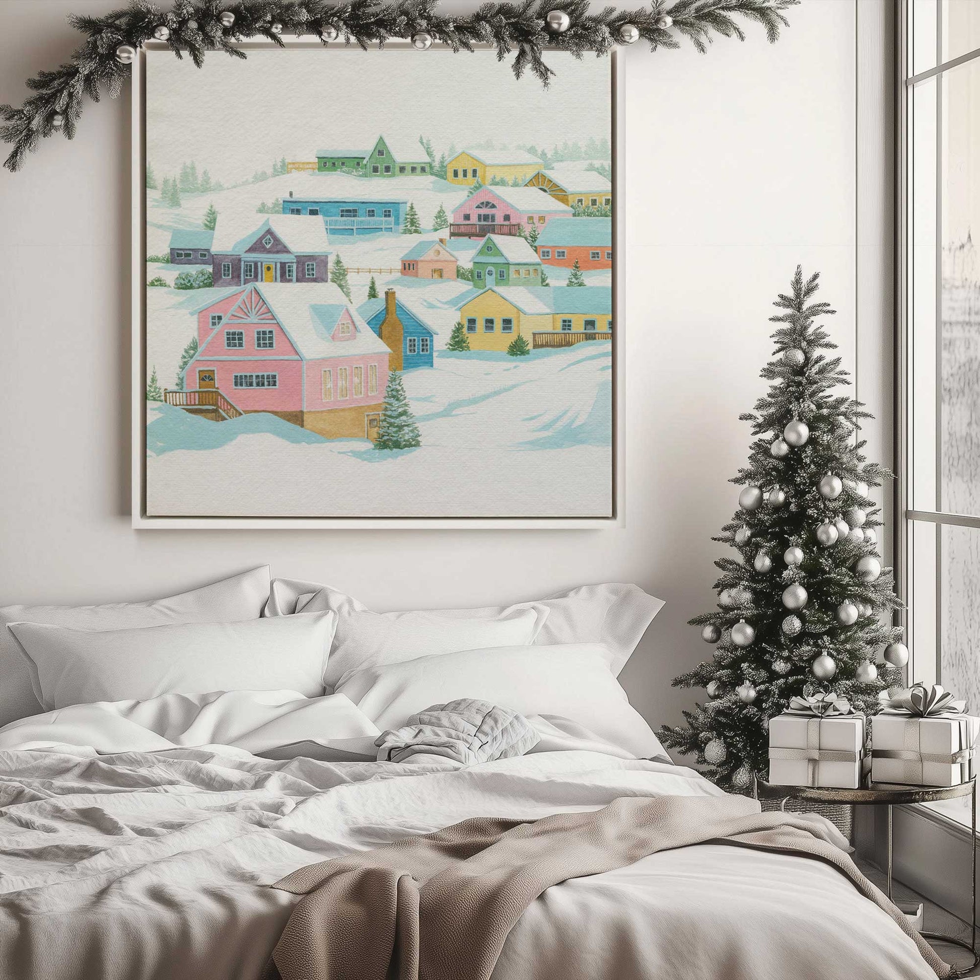 Picture of art in a room