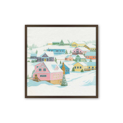 [Color:Belvinder Brown], Picture of art in a Belvinder Brown frame