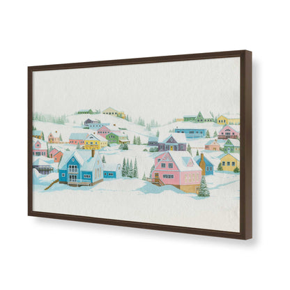 [Color:Belvinder Brown], Picture of art in a Belvinder Brown frame of the corner