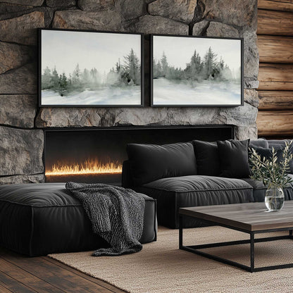 [Color:American Maple], Picture of art in a American Maple frame