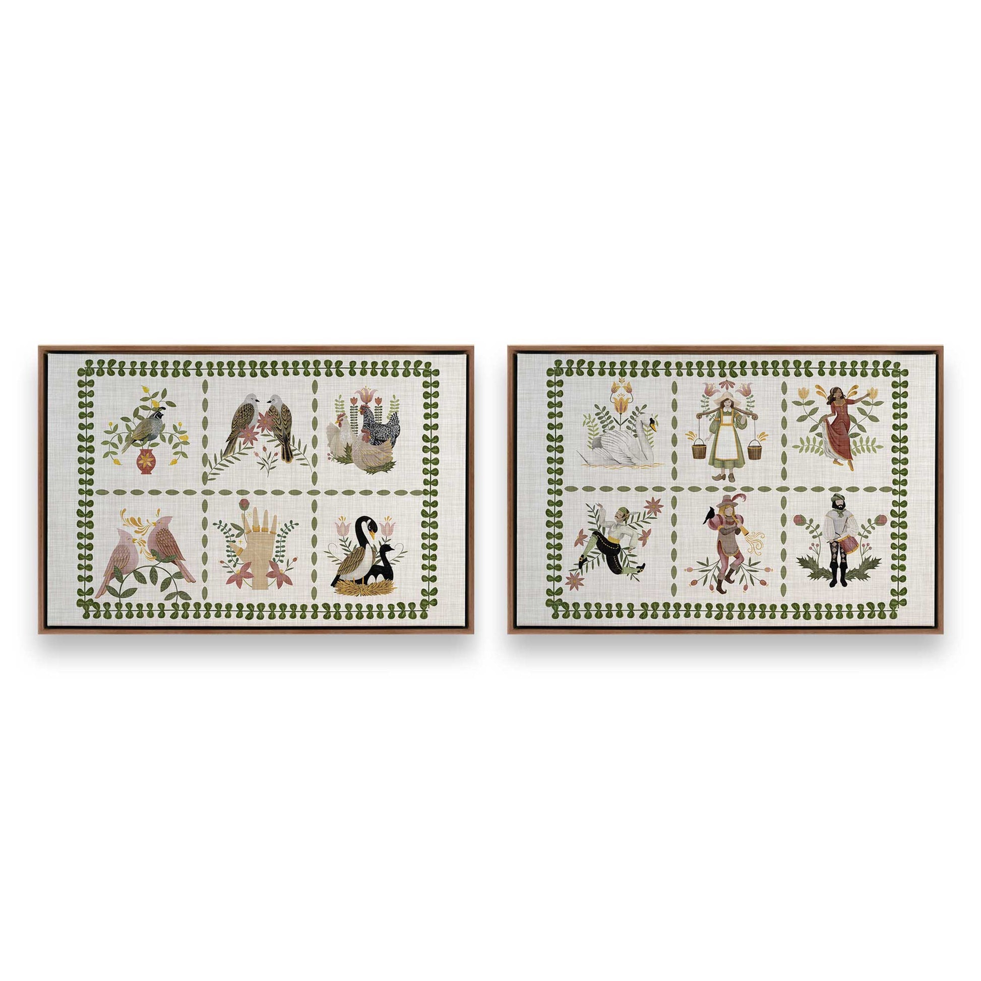 [Color:Walnut], Picture of art in a Walnut frame