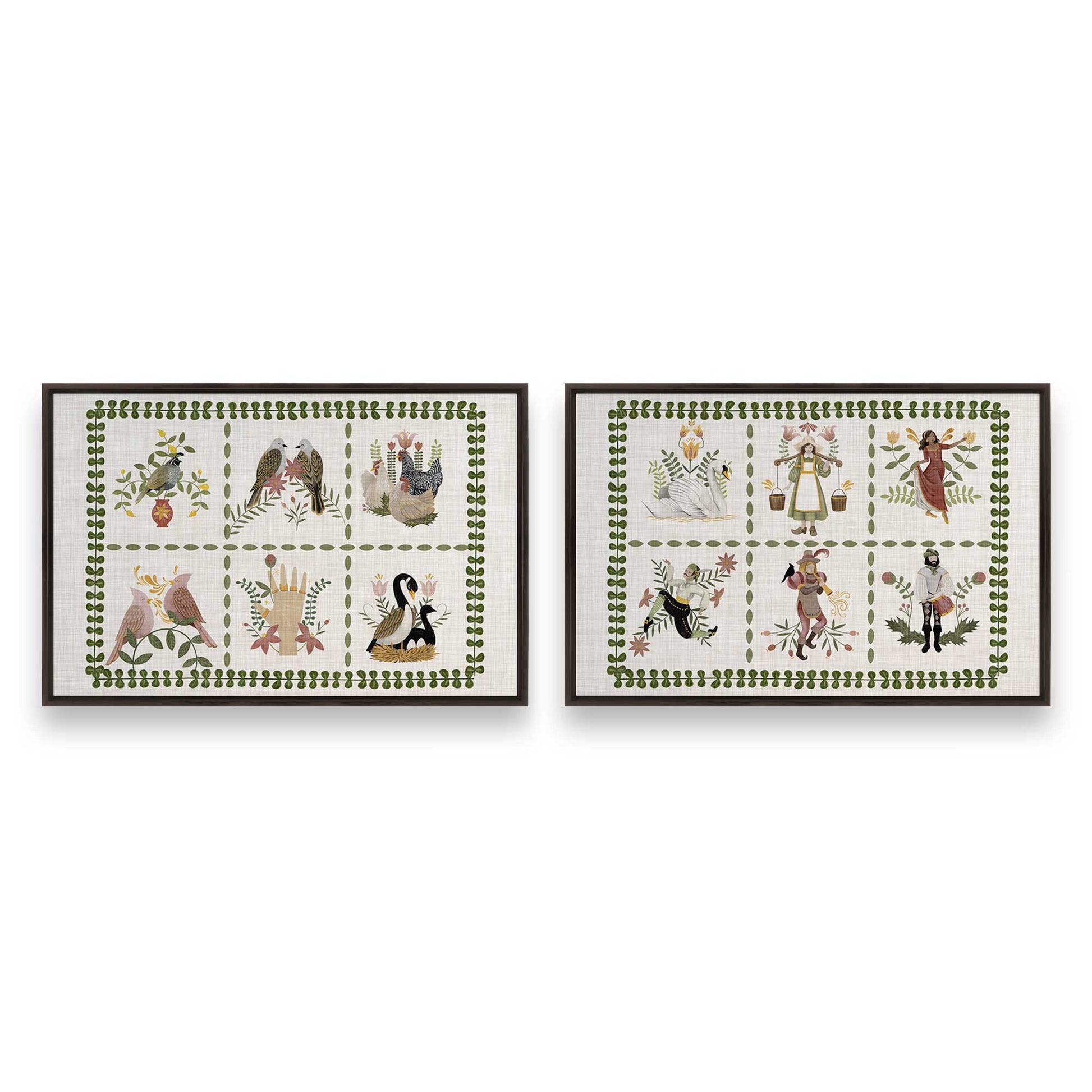 [Color:Espresso], Picture of art in an espresso frame