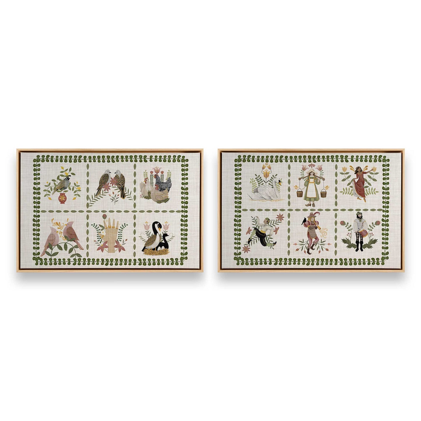 [Color:American Maple], Picture of art in a American Maple frame