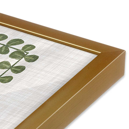 [Color:Polished Gold], Picture of art in a Polished Gold frame of the corner