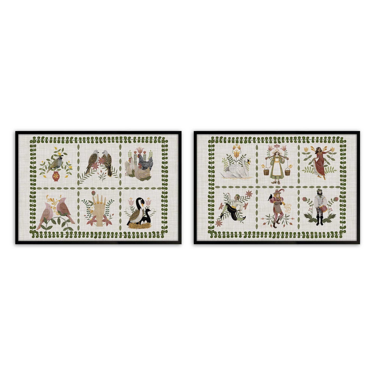 [Color:Satin Black], Picture of art in a Satin Black frame