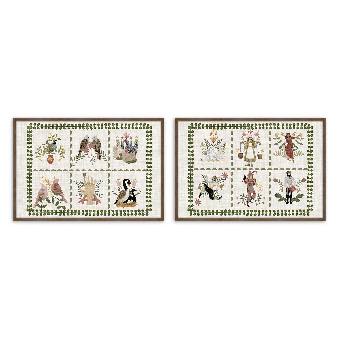 [Color:Walnut], Picture of art in a Walnut frame