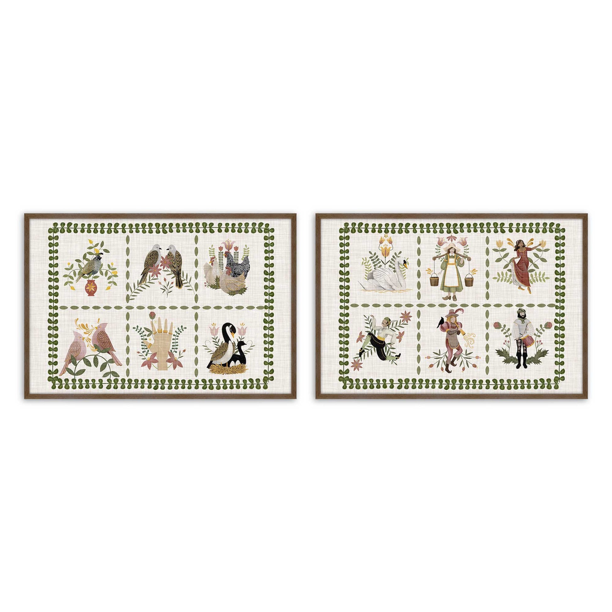 [Color:Walnut], Picture of art in a Walnut frame