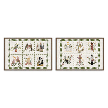 [Color:Walnut], Picture of art in a Walnut frame