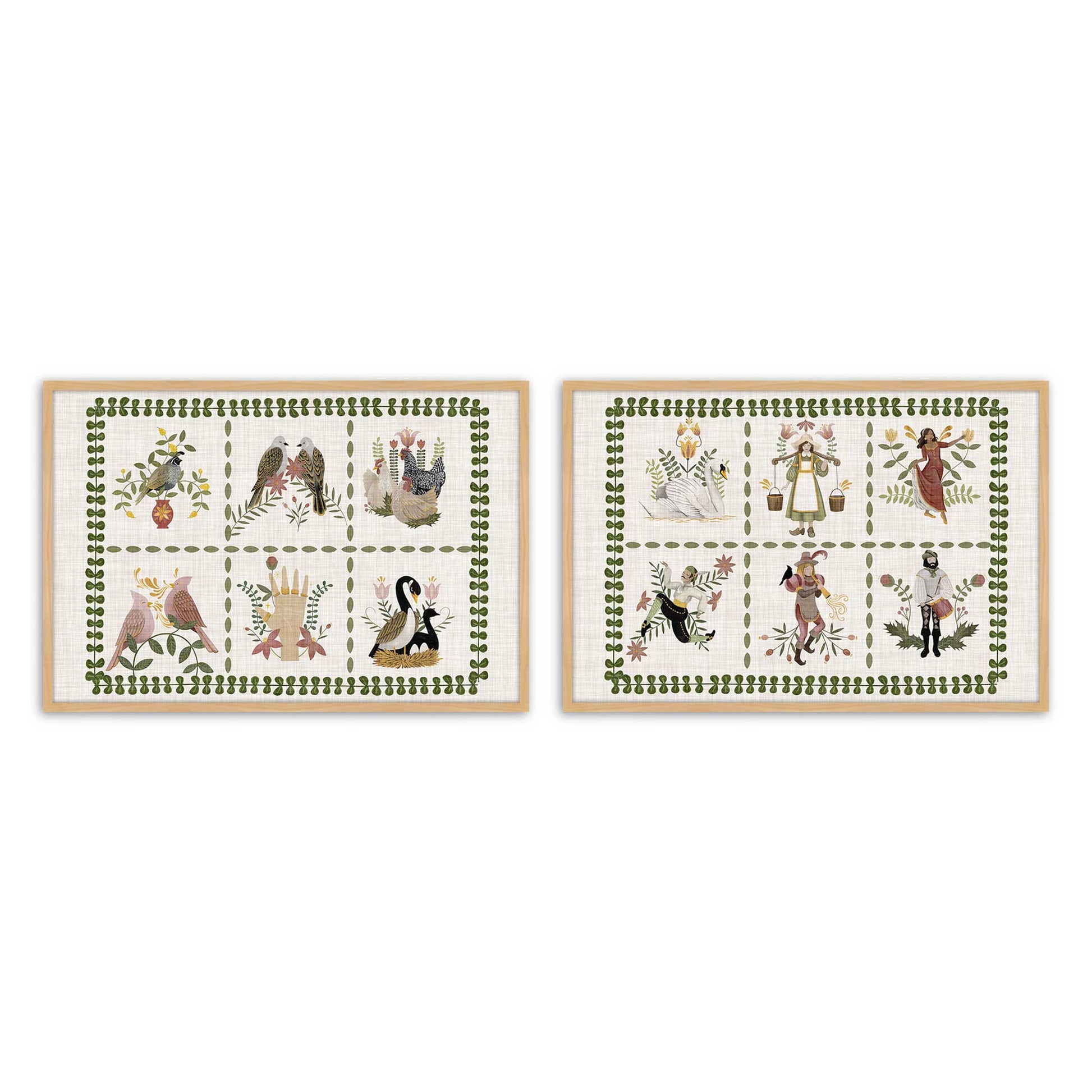 [Color:American Maple], Picture of art in a American Maple frame