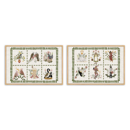 [Color:American Maple], Picture of art in a American Maple frame