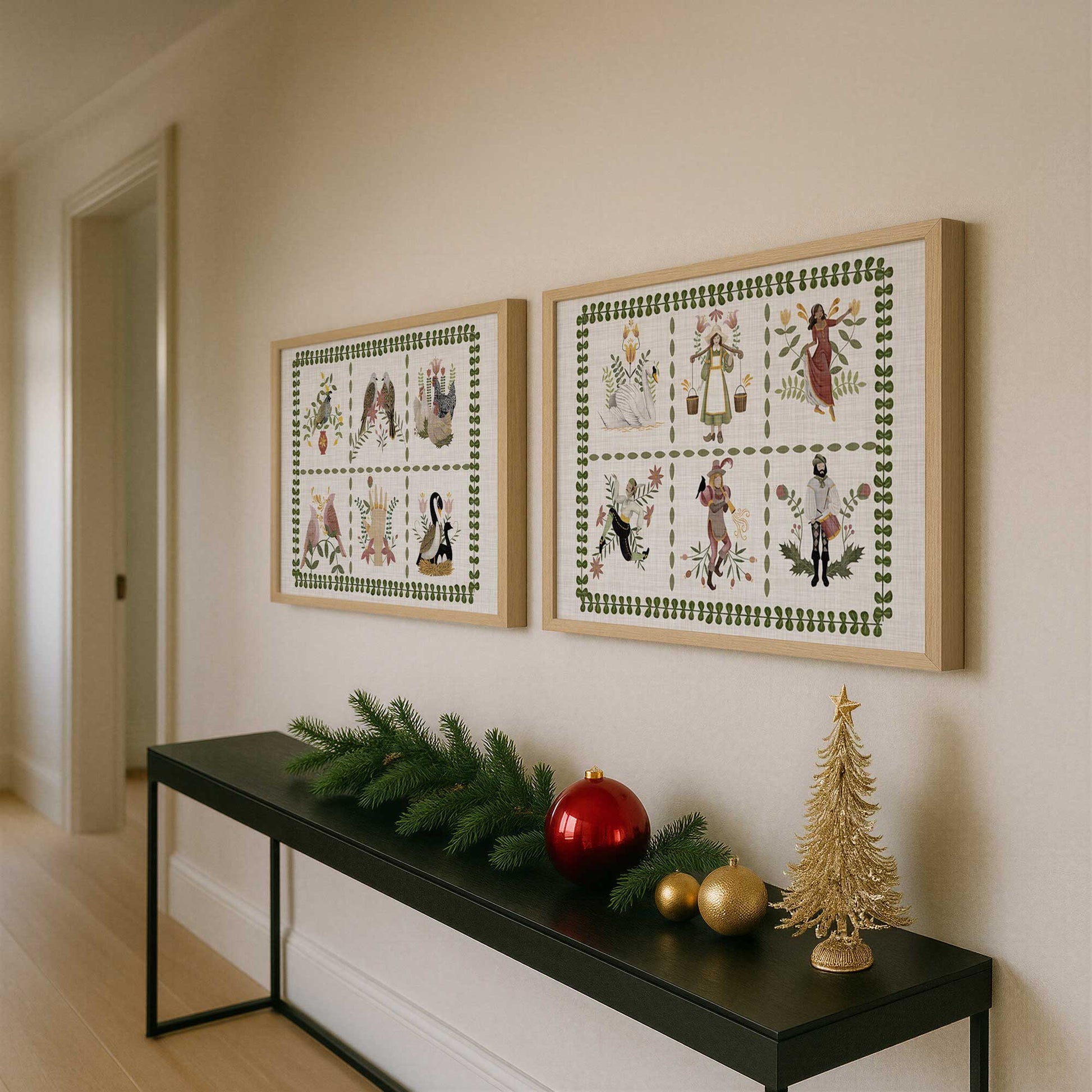 [Color:American Maple], Picture of art in a American Maple frame