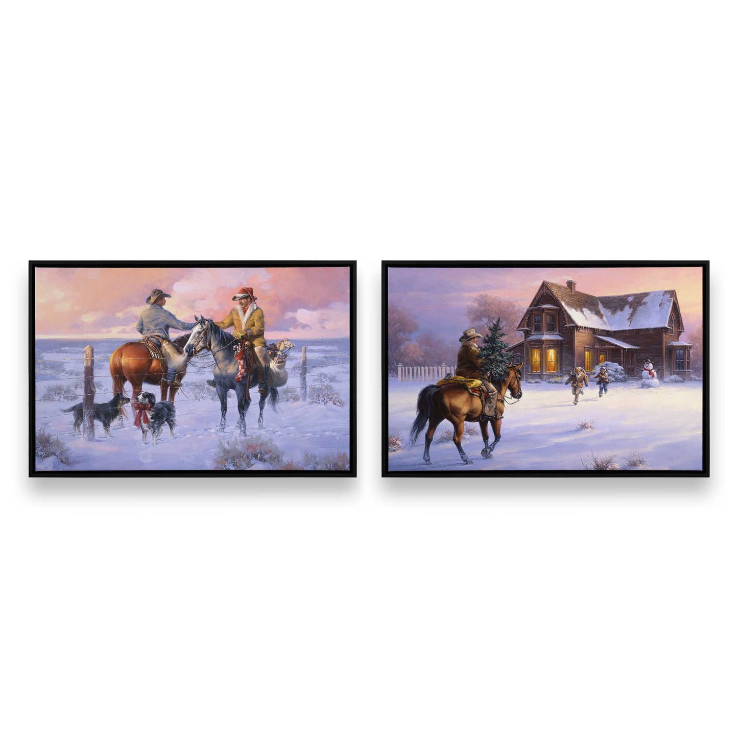 [Color:Satin Black], Picture of art in a Satin Black frame