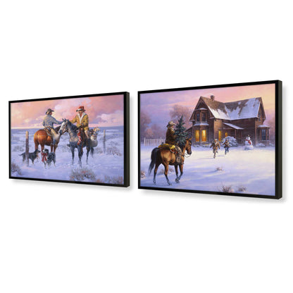 [Color:Satin Black], Picture of art in a Satin Black frame at an angle