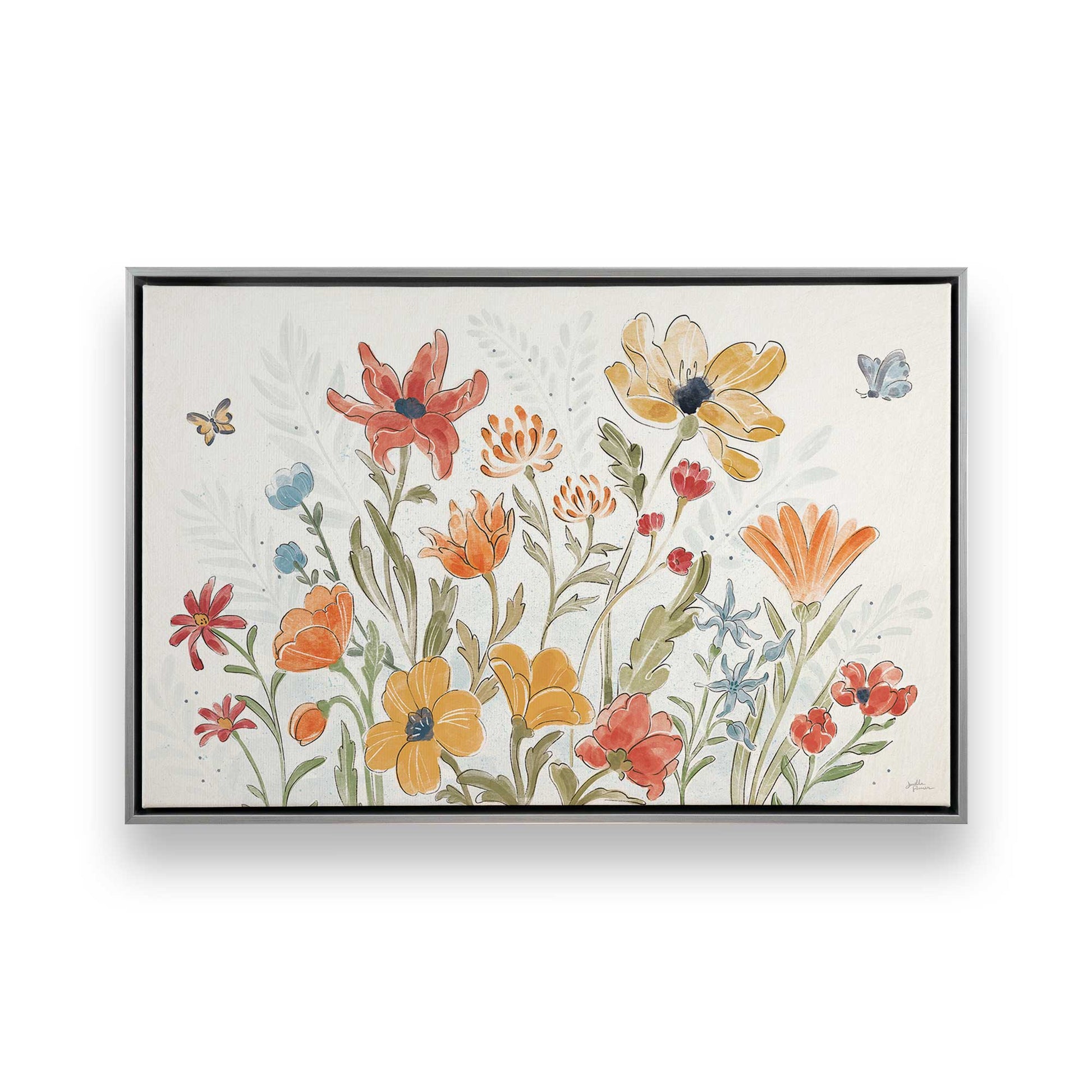 [Color:Polished Chrome], Picture of art in a Polished Chrome frame