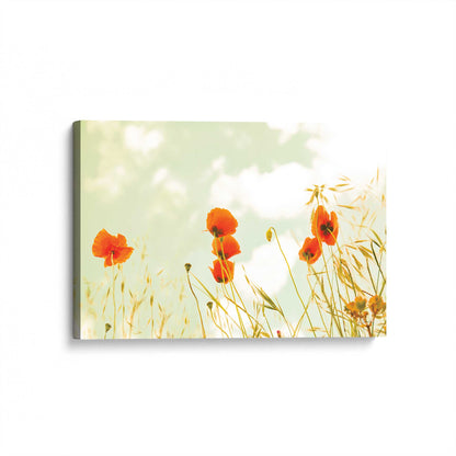 [Color:Stretched Canvas], Picture of art at an angle