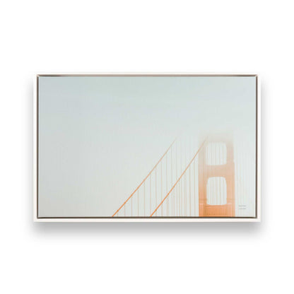 [Color:Opaque White], Picture of art in a White frame