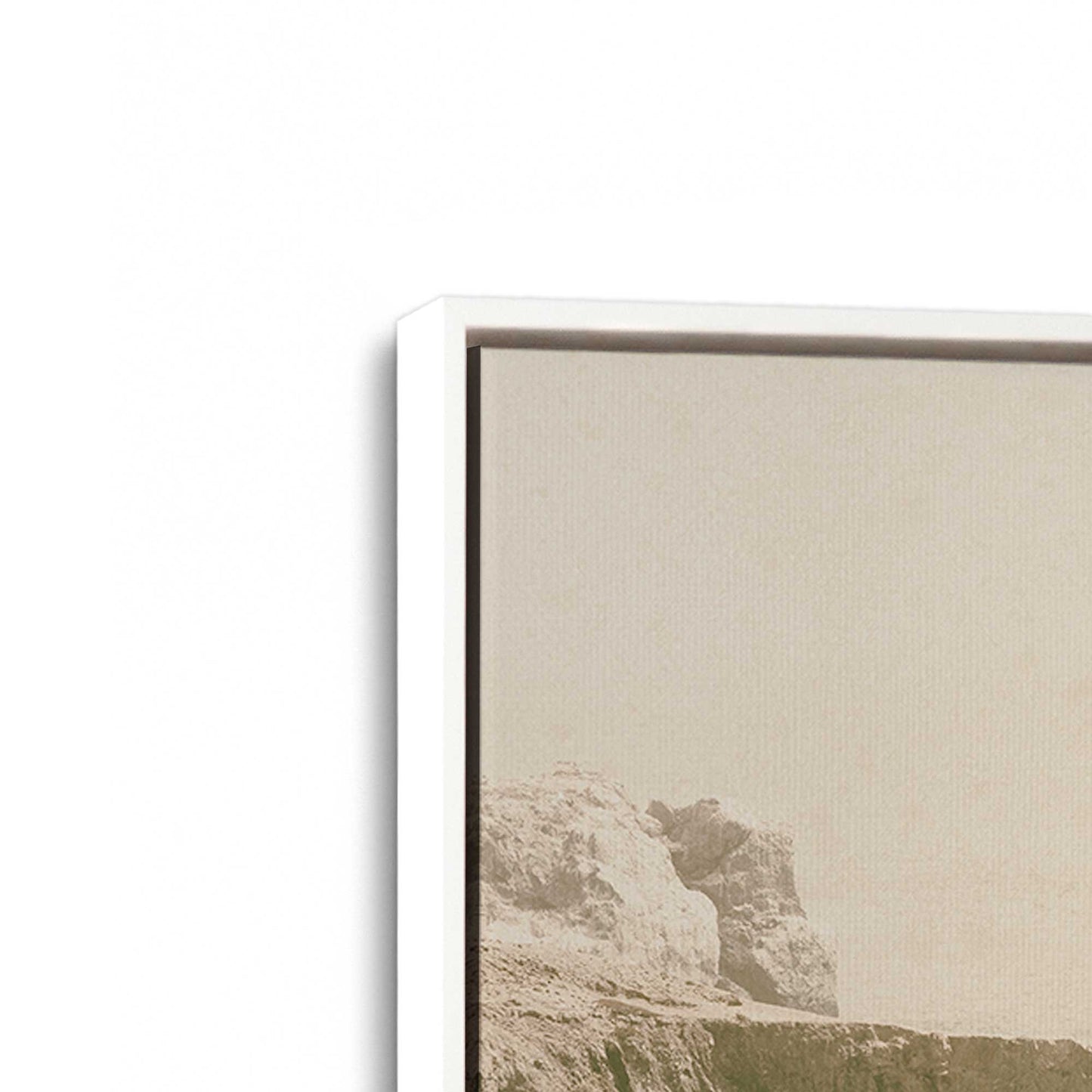 [Color:Opaque White], Picture of the corner of the art