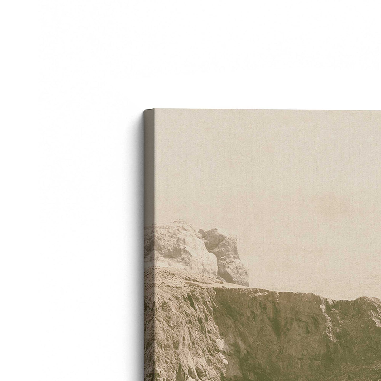 [Color:Stretched Canvas], Picture of the corner of the art