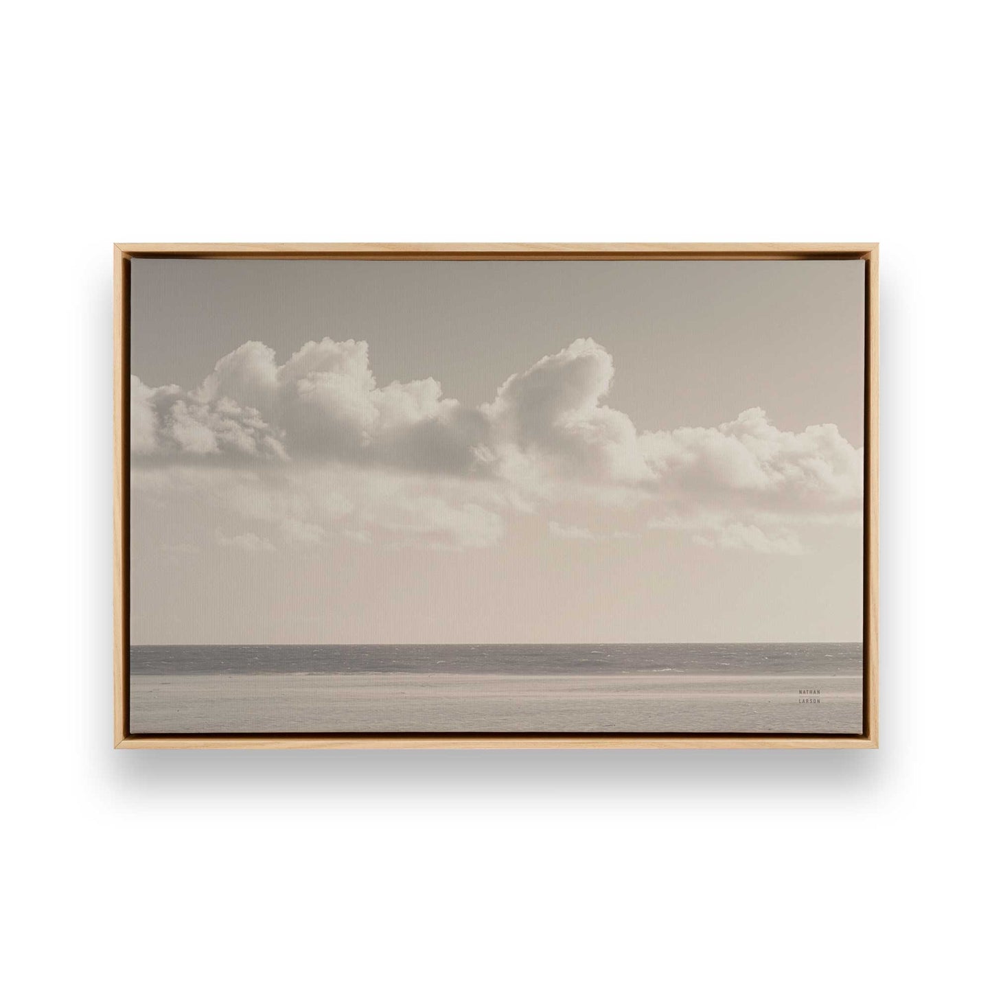 [Color:American Maple], Picture of art in a American Maple frame