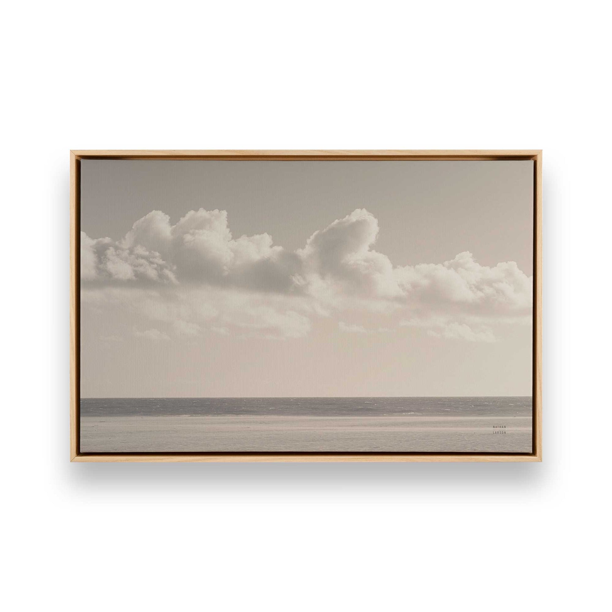 [Color:American Maple], Picture of art in a American Maple frame