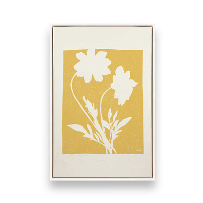 [Color:Opaque White], Picture of art in a White frame