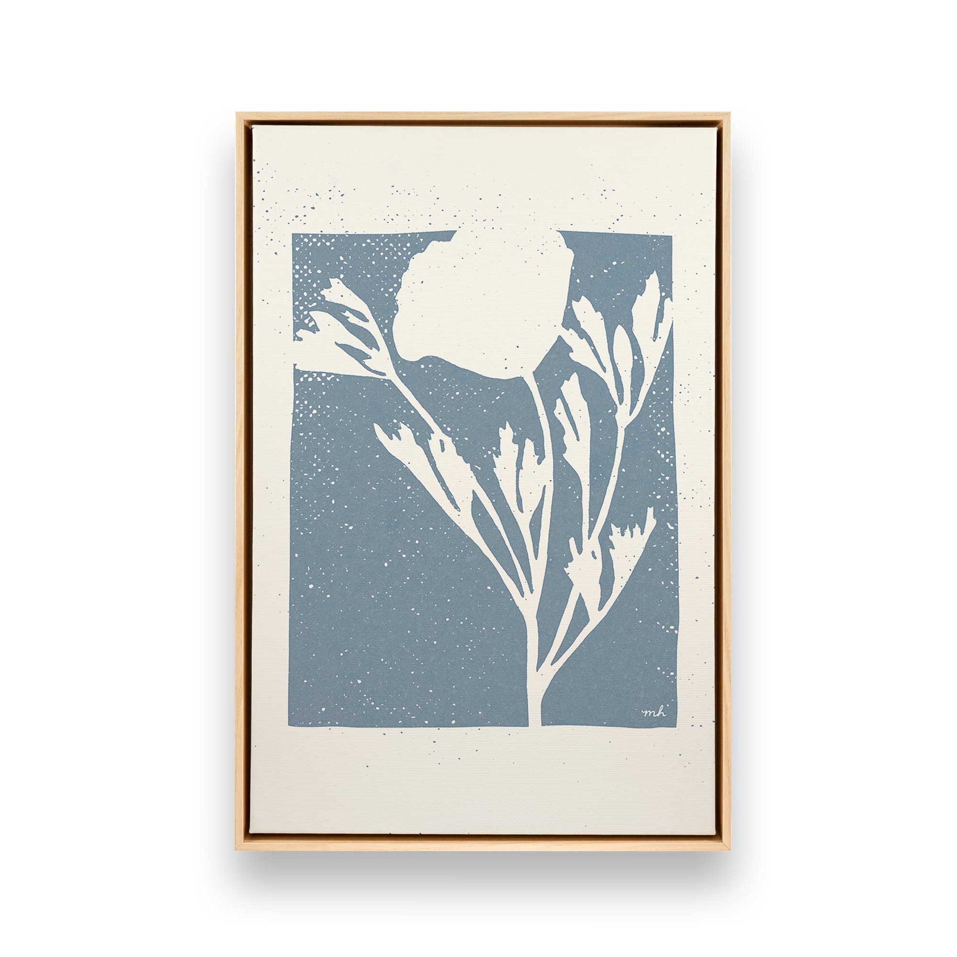 [Color:American Maple], Picture of art in a American Maple frame