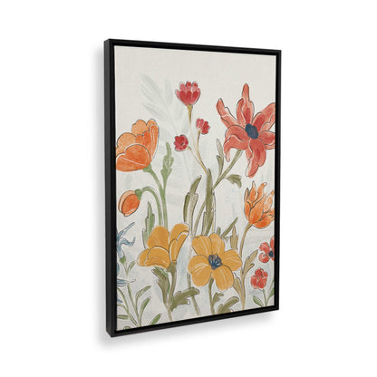 [Color:Satin Black], Picture of art in a Satin Black frame at an angle