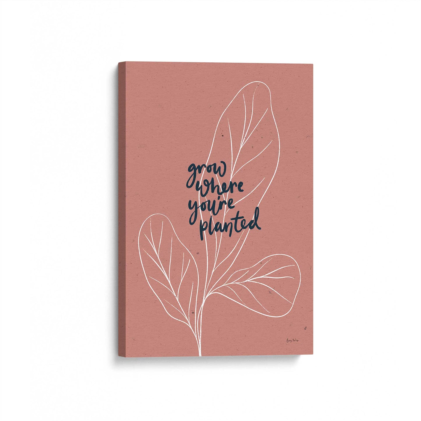 [Color:Stretched Canvas], Picture of art at an angle