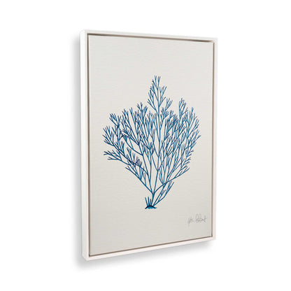 [Color:Opaque White], Picture of art in a White frame at an angle