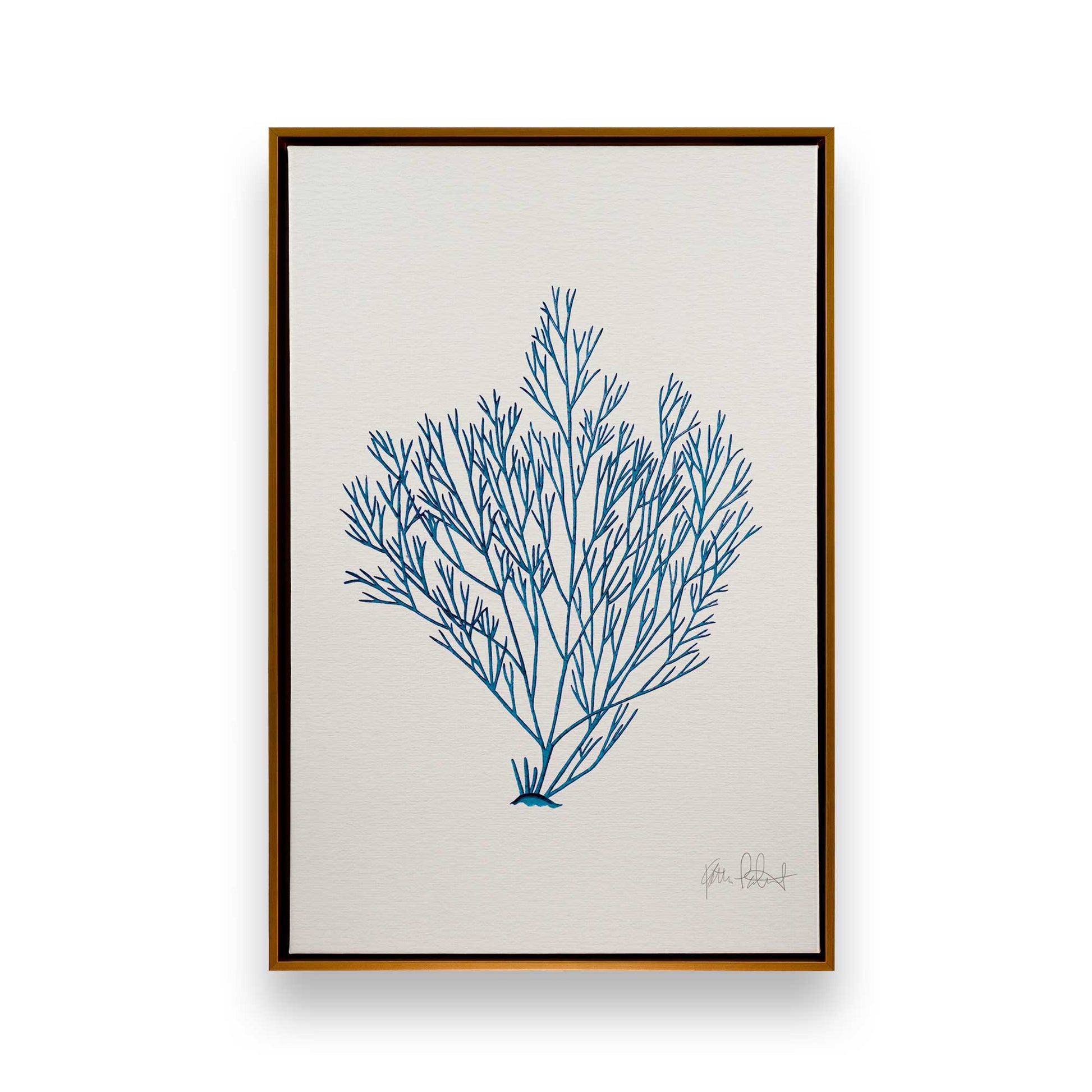 [Color:Polished Gold], Picture of art in a Polished Gold frame