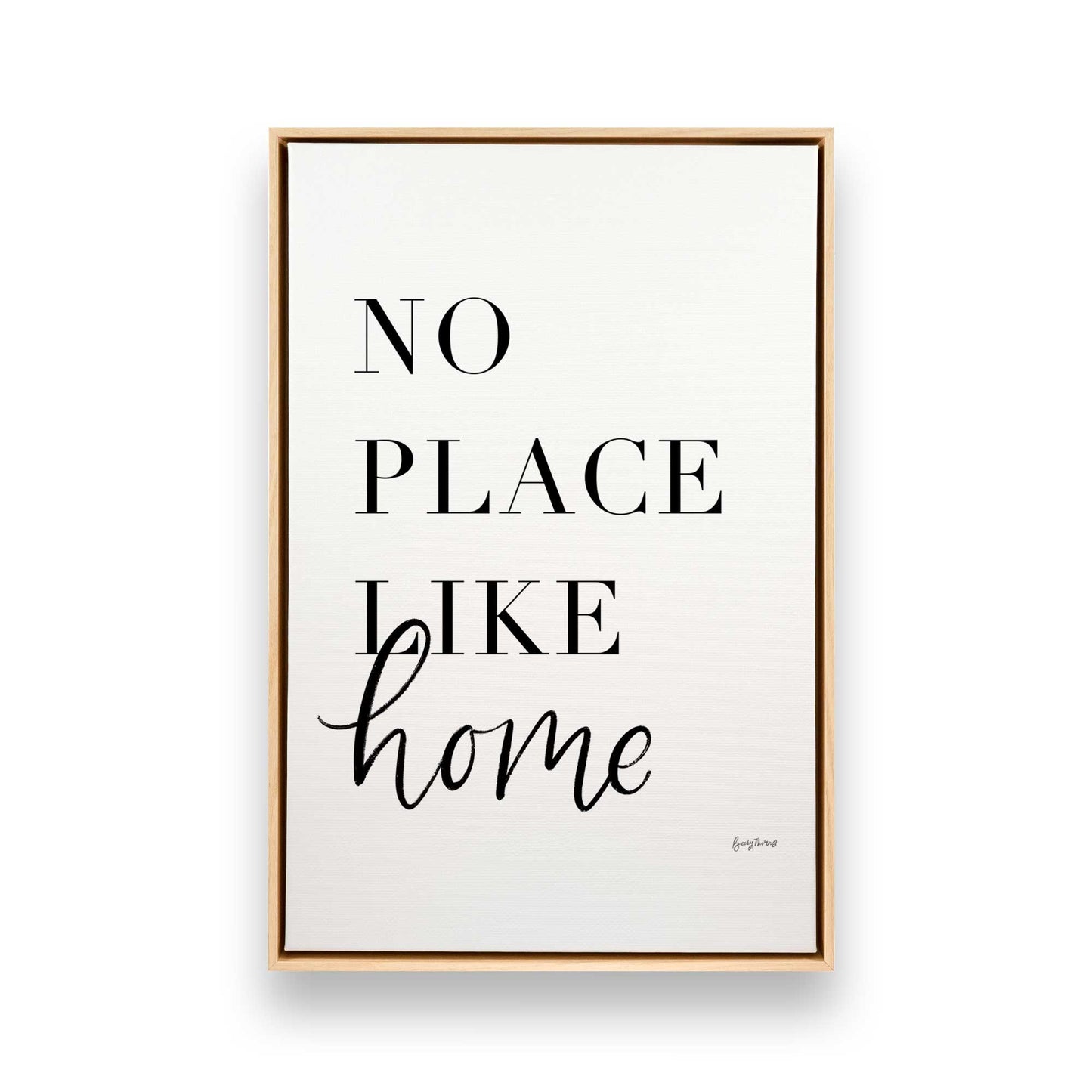 [Color:American Maple], Picture of art in a American Maple frame