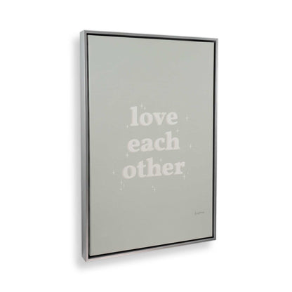 [Color:Polished Chrome], Picture of art in a Polished Chrome frame at an angle