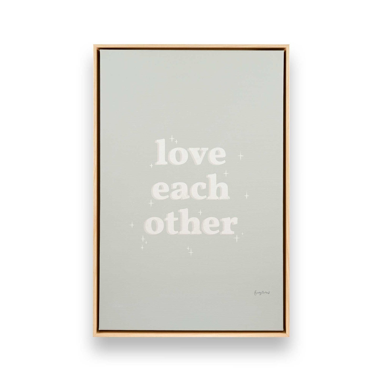 [Color:American Maple], Picture of art in a American Maple frame