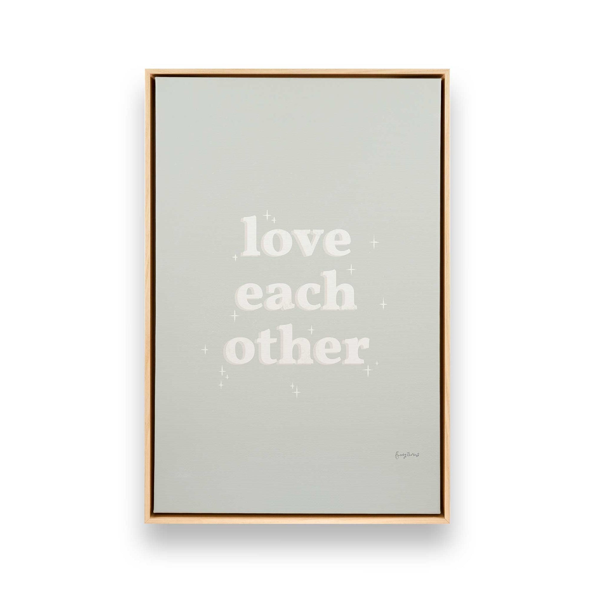 [Color:American Maple], Picture of art in a American Maple frame