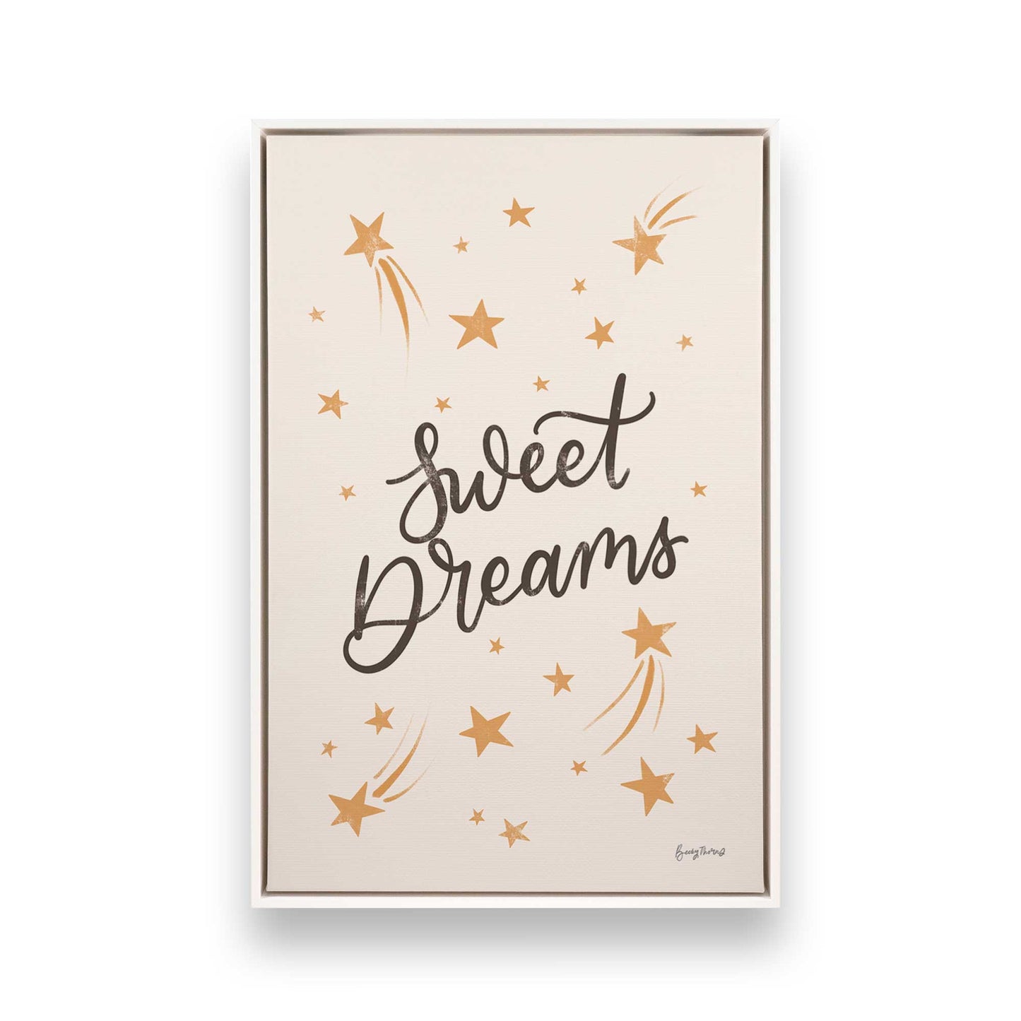 [Color:Opaque White], Picture of art in a White frame