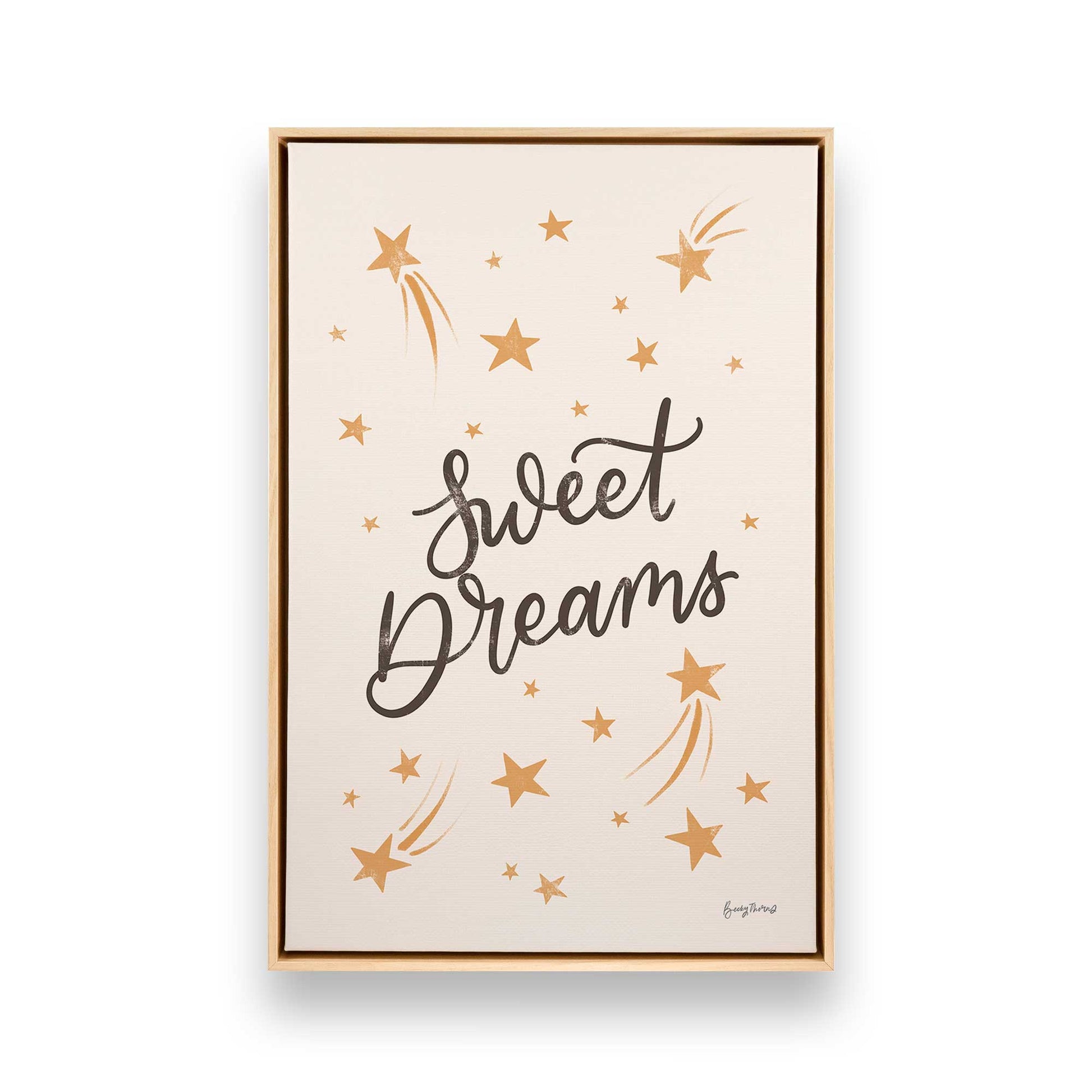 [Color:American Maple], Picture of art in a American Maple frame