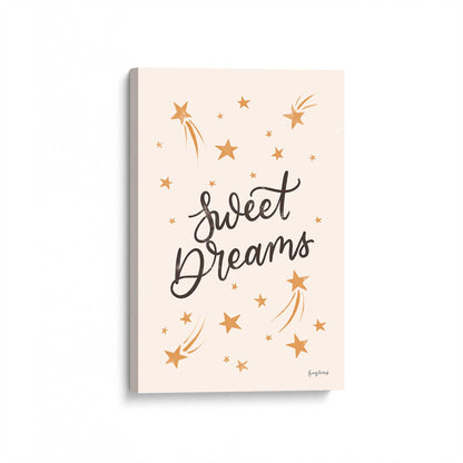 [Color:Stretched Canvas], Picture of art at an angle