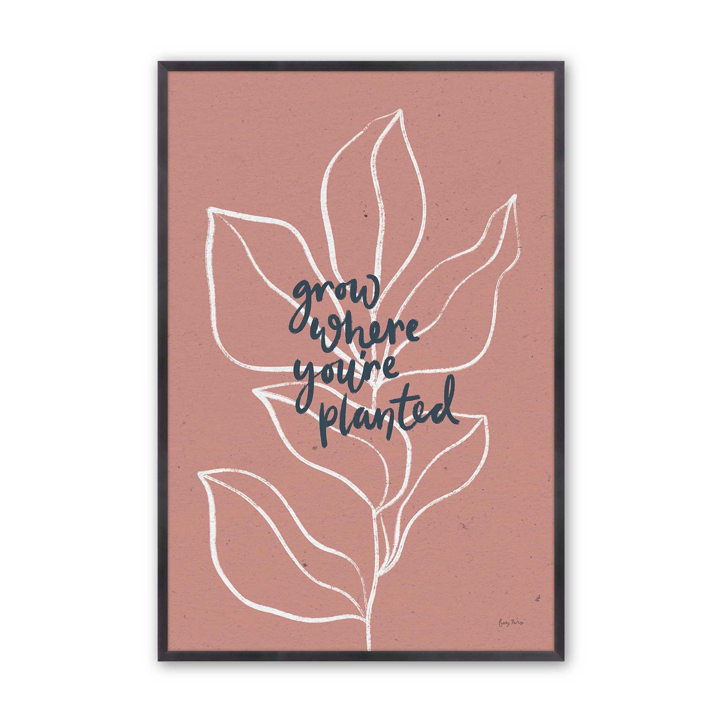 [Color:Weathered Zinc], Picture of art in a Weathered Zinc frame