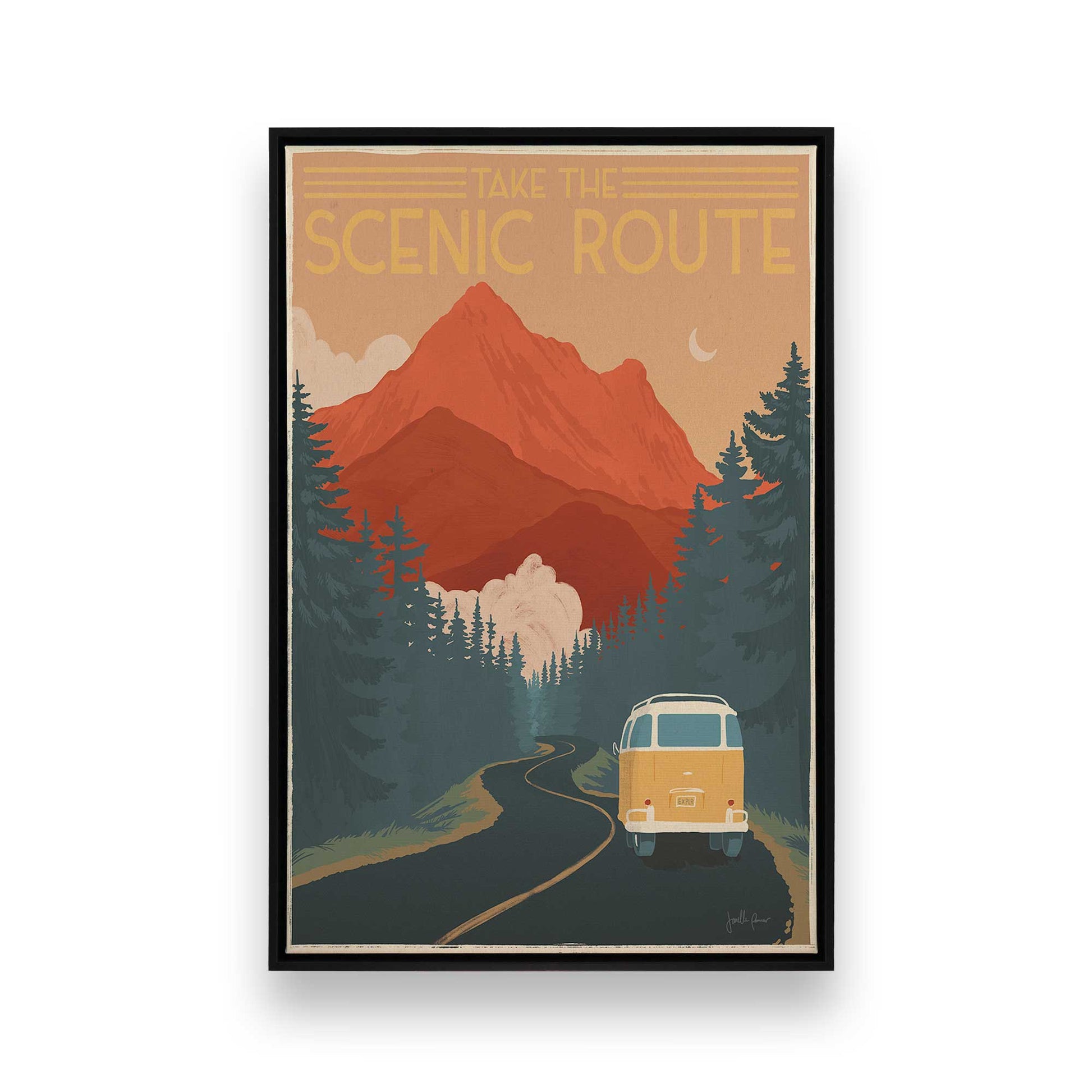 [Color:Satin Black], Front image of the art