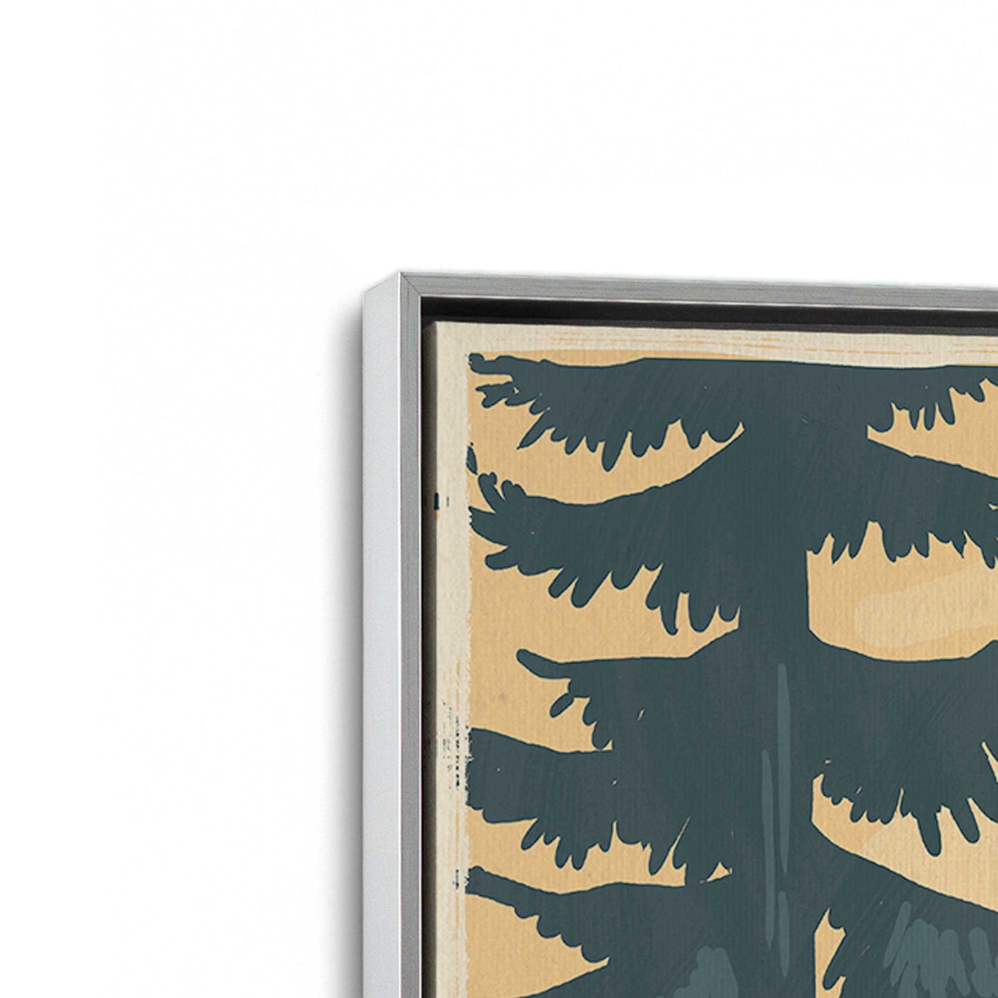 [Color:Polished Chrome], Picture of the corner of the art