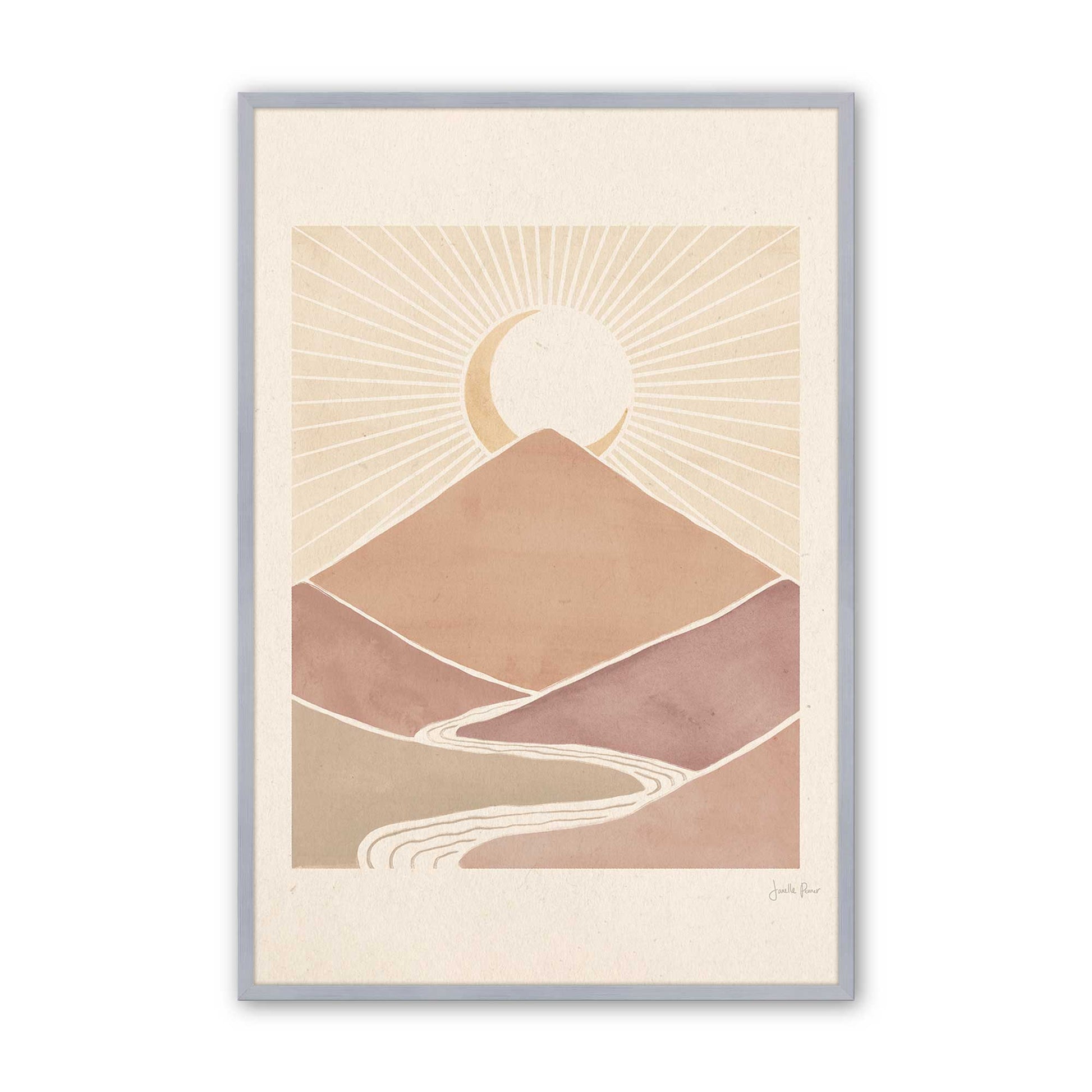 [Color:Polished Chrome], Picture of art in a Polished Chrome frame