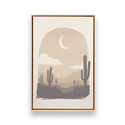 [Color:American Maple], Picture of art in a American Maple frame