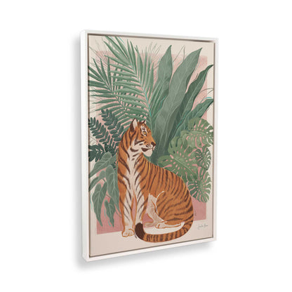 [Color:Opaque White], Picture of art in a White frame at an angle