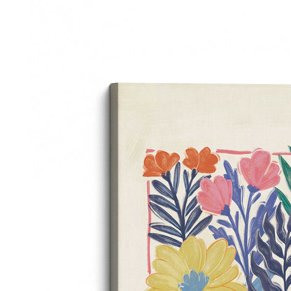 [Color:Stretched Canvas], Picture of the corner of the art