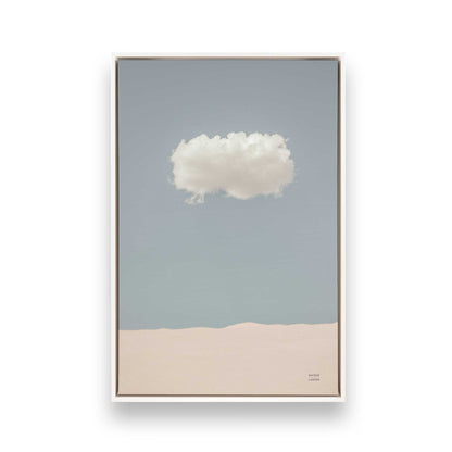 [Color:Opaque White], Picture of art in a White frame