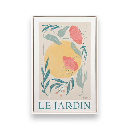 [Color:Opaque White], Picture of art in a White frame