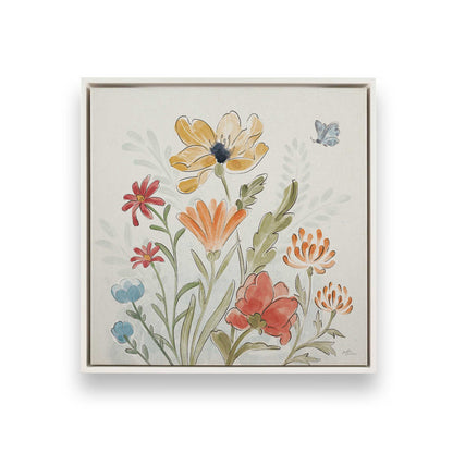 [Color:Opaque White], Picture of art in a White frame