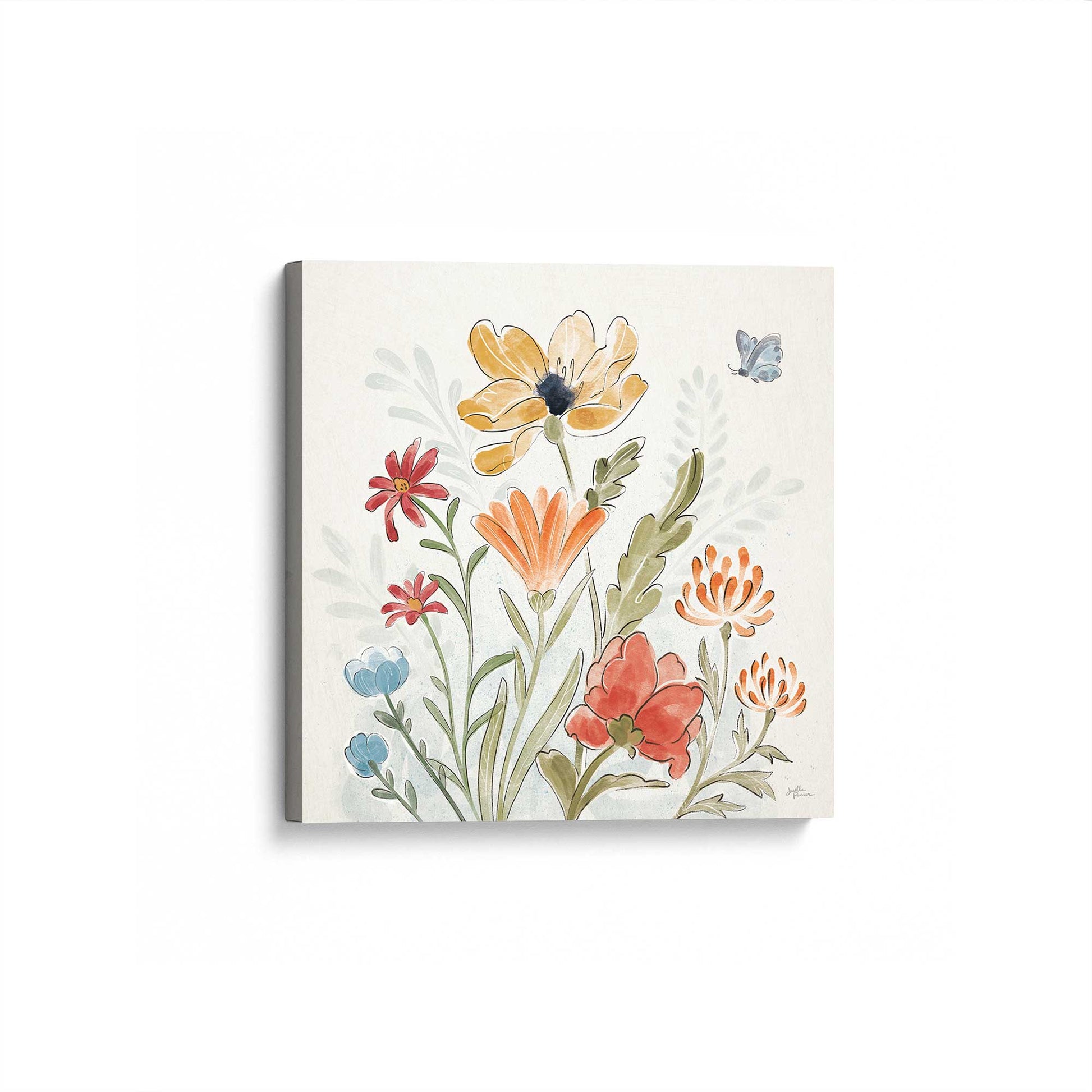 [Color:Stretched Canvas], Picture of art at an angle