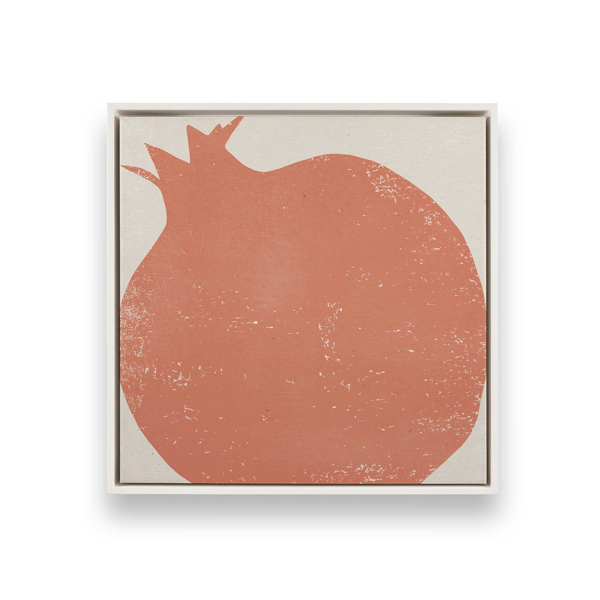 [Color:Opaque White], Picture of art in a White frame