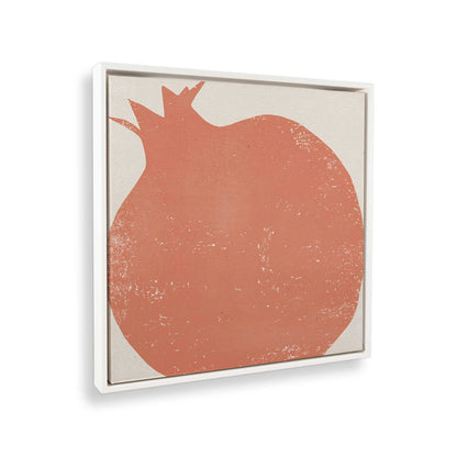 [Color:American Maple], Picture of art in a American Maple frame at an angle